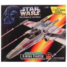  X-WING  FIGHTER STAR WARS POWER OF THE FORCE (Kenner 1995) EN CAJA